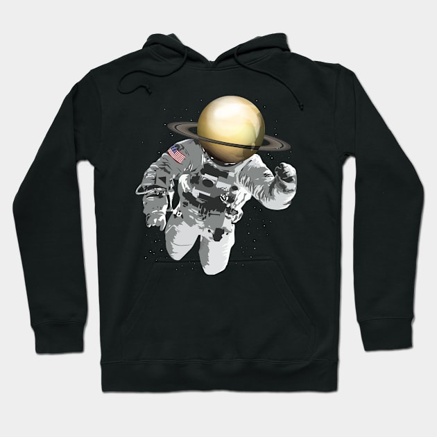 US Astronaut Hoodie by avshirtnation